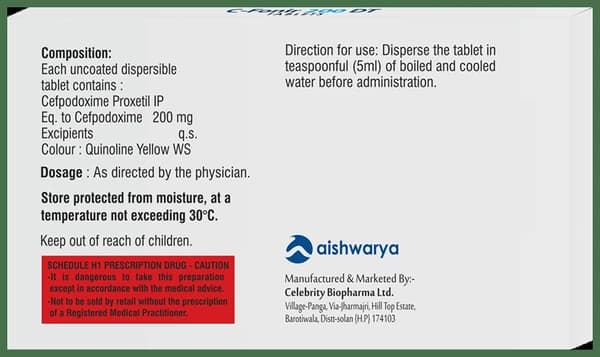 C-Fonir 200 DT Tablet