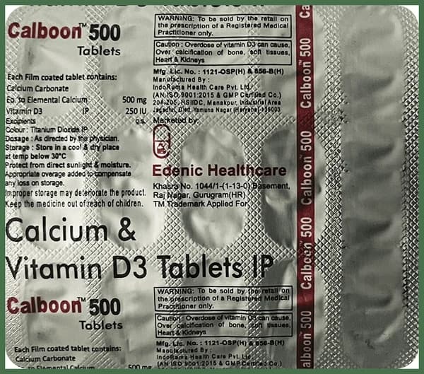 Calboon 500 Tablet thumbnail 2