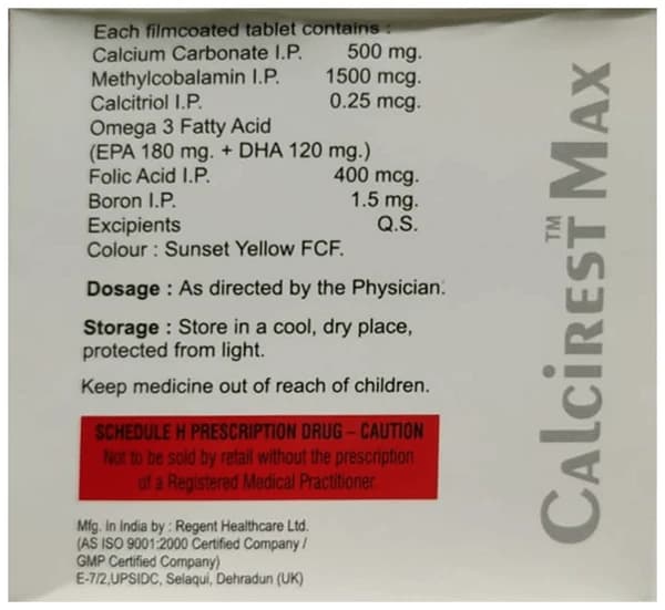 Calcirest Max Tablet