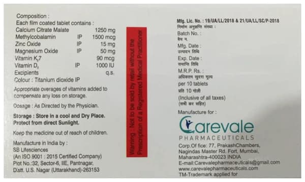 Calcivale-K27 Tablet