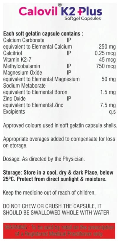 Calovil K2 Plus Softgel