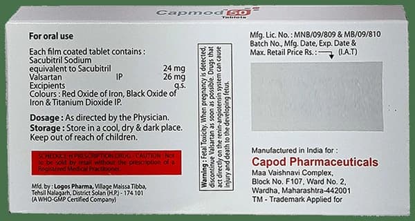 Capmod 50 Tablet