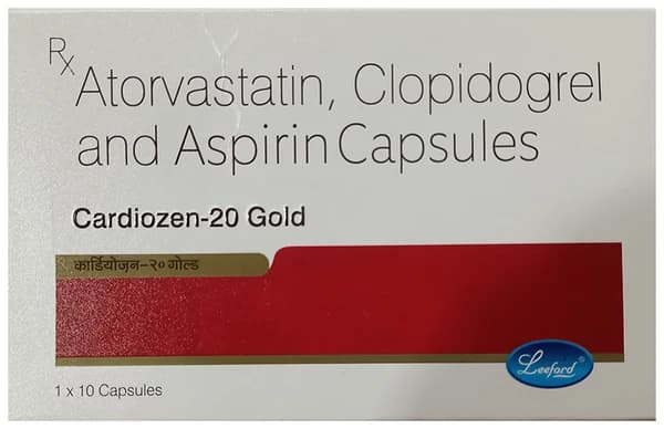 Cardiozen Gold 20 Capsule