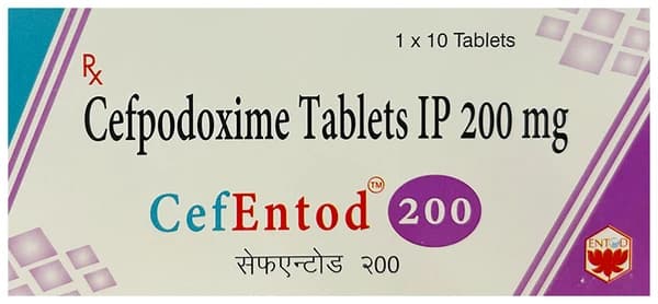 Cefentod 200mg Tablet