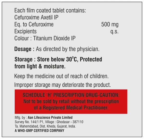 Cefga 500 Tablet