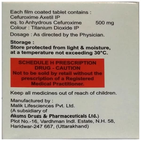 Cefobanta 500 Tablet