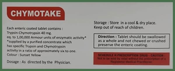 Chymotake Tablet