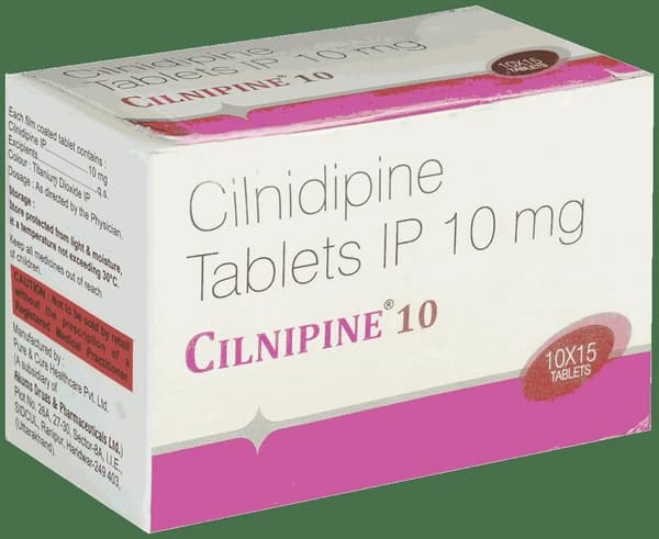 Cilnipine 10 Tablet