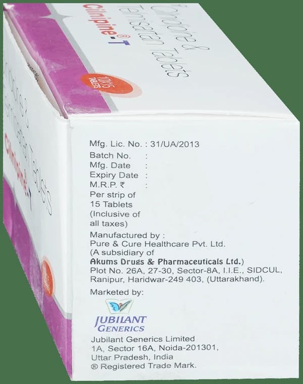 Cilnipine-T Tablet