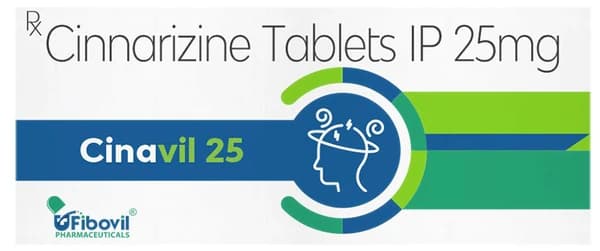 Cinavil 25 Tablet