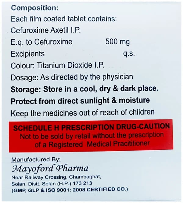 Classcef 500mg Tablet