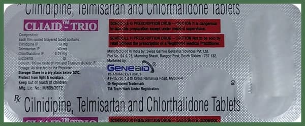 Cliaid-Trio Tablet