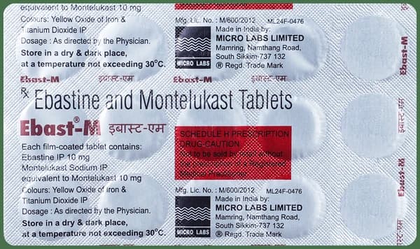 Ebast-M Tablet thumbnail 3