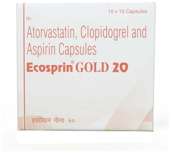 Ecosprin Gold  20 Capsule thumbnail 4