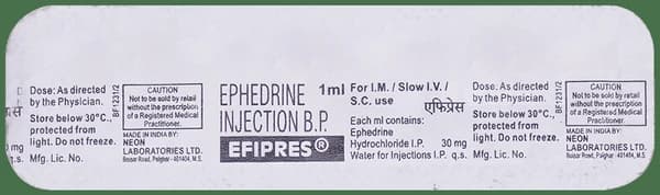 Efipres Injection