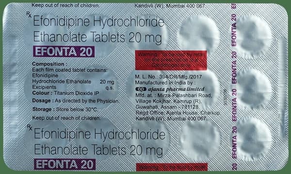 Efonta 20 Tablet