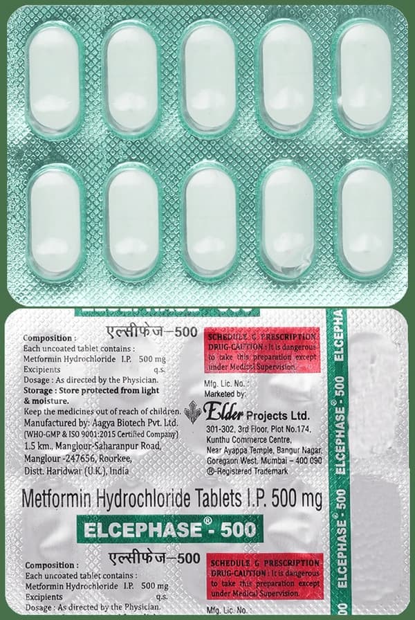 Elcephase 500mg Tablet