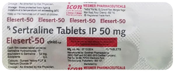 Elesert 50 Tablet