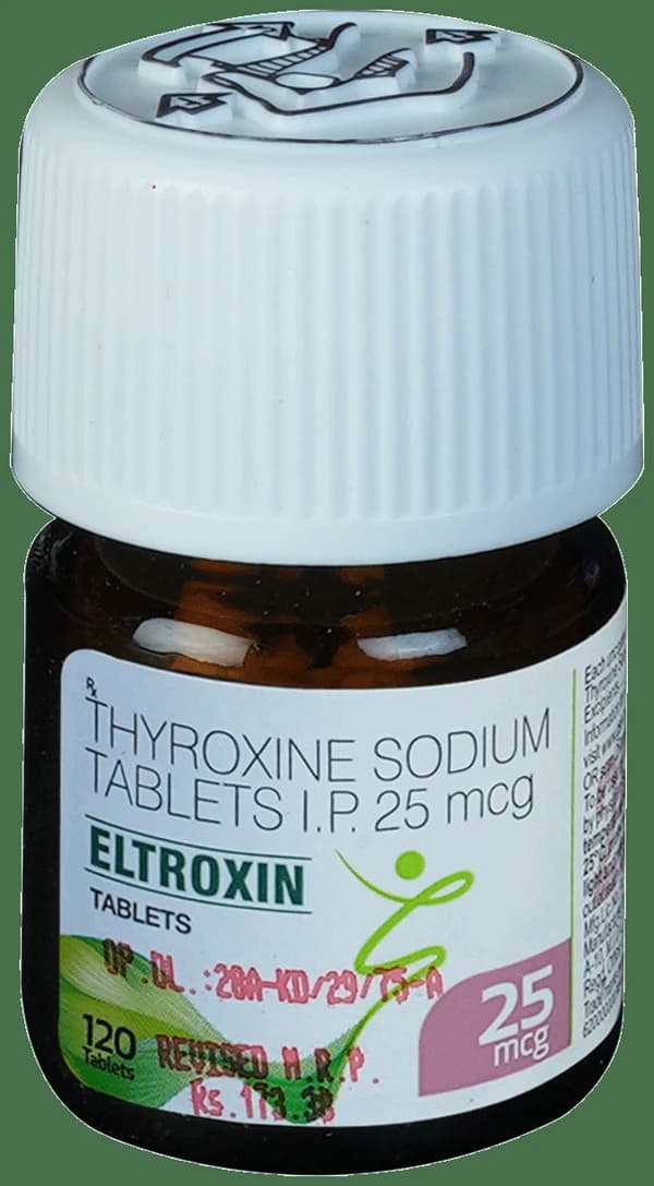 Eltroxin 25mcg Tablet