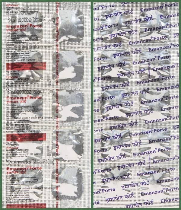 Emanzen Forte 10mg Tablet