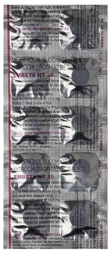 Embeta HT 50 Tablet ER