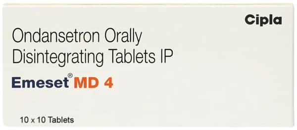 Emeset 4mg Tablet MD