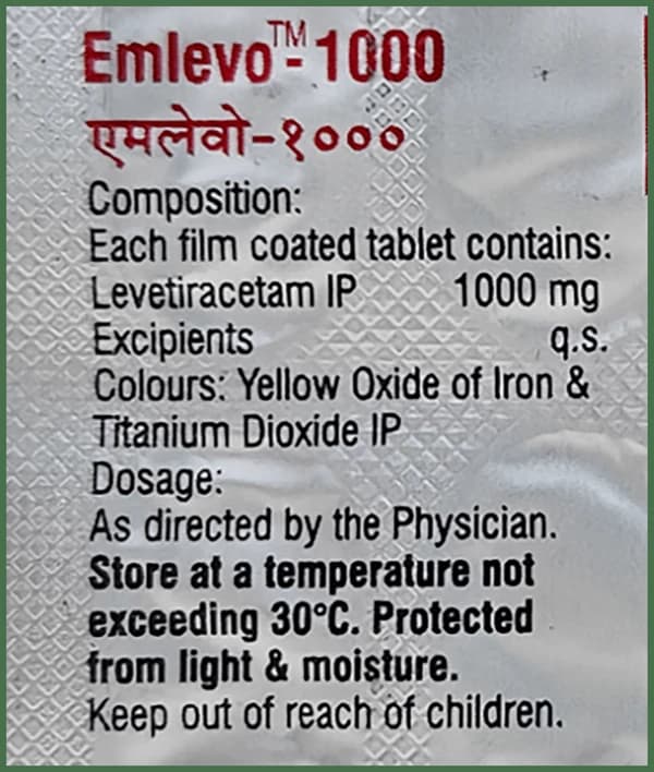 Emlevo 1000mg Tablet thumbnail 2
