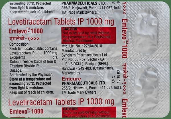 Emlevo 1000mg Tablet thumbnail 3
