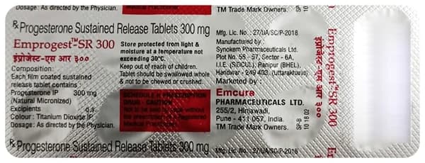 Emprogest -SR 300 Tablet