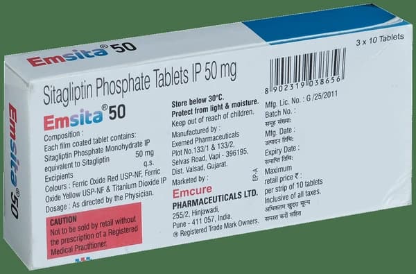 Emsita 50mg Tablet