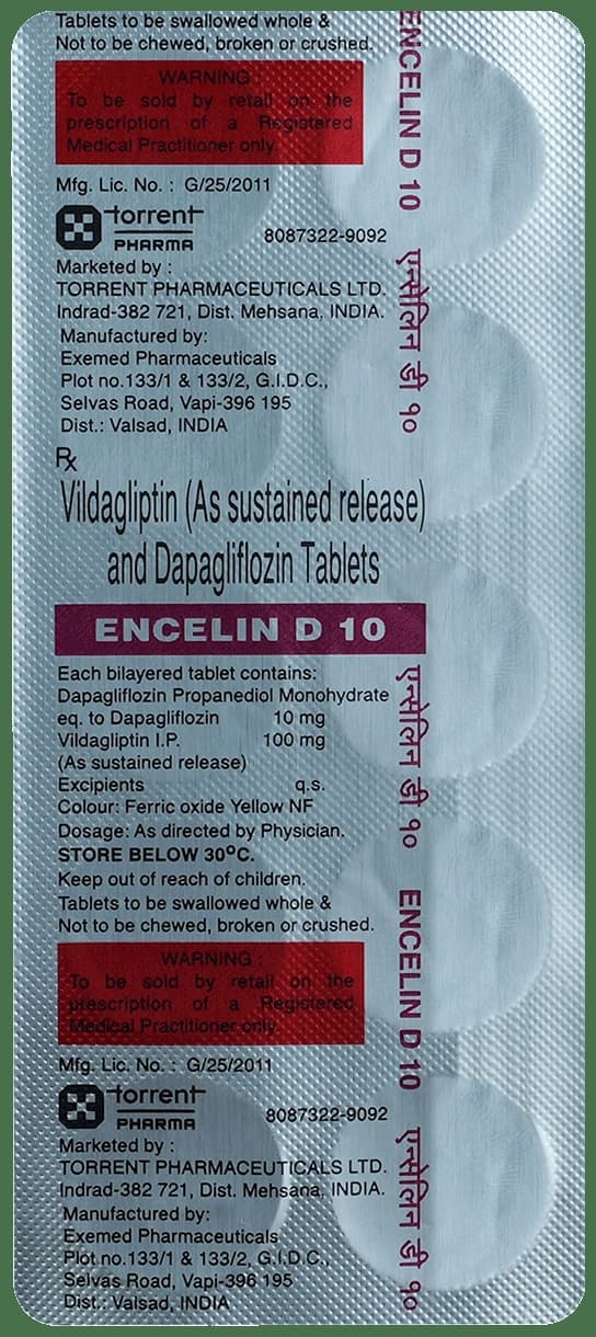 Encelin D 10 Tablet SR thumbnail 2