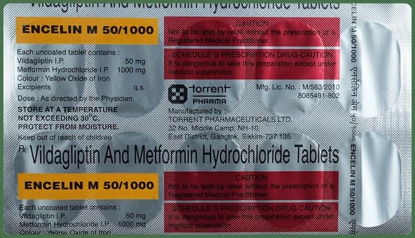 Encelin M 50/1000 Tablet