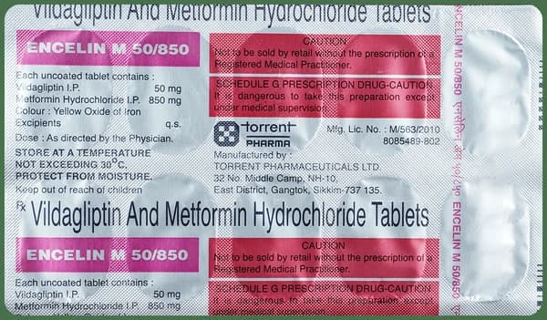 Encelin M 50/850 Tablet thumbnail 3