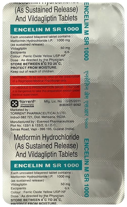 Encelin M SR 1000 Tablet thumbnail 2