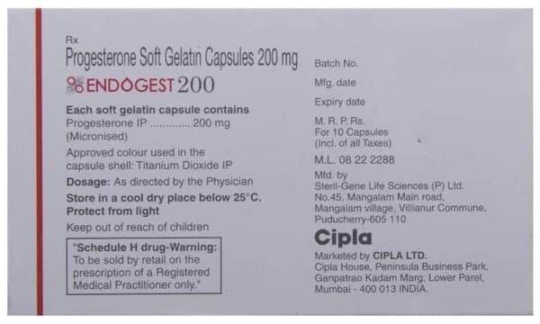 Endogest 200 Capsule