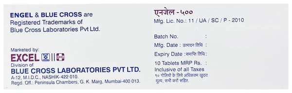 Engel 500mg Tablet