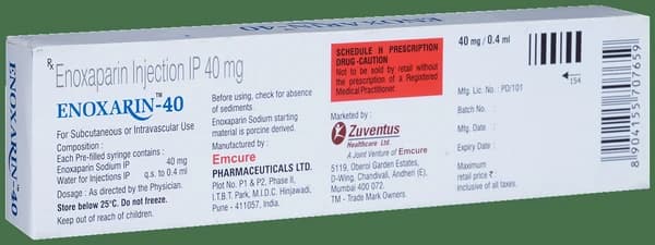 Enoxarin 40 Injection