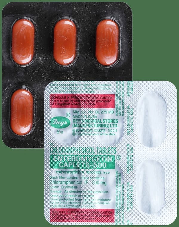 Enteromycetin 500 Caplet
