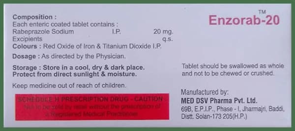 Enzorab 20 Tablet