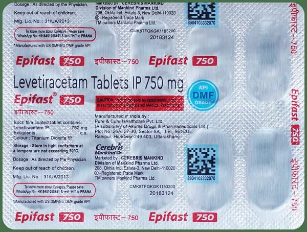 Epifast 750mg Tablet thumbnail 4