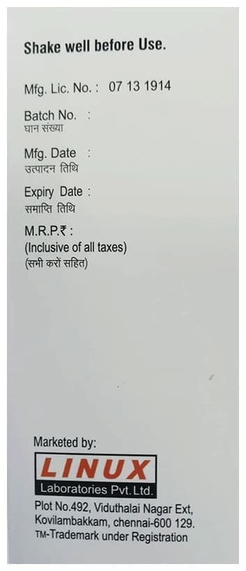 Epitra 100mg Syrup