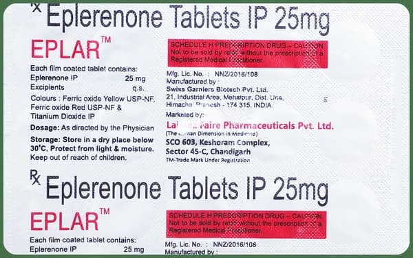 Eplar 25mg Tablet thumbnail 2
