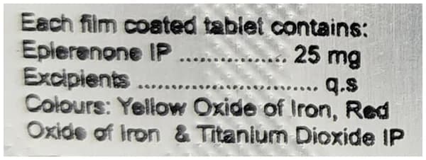 Eplerite 25 Tablet
