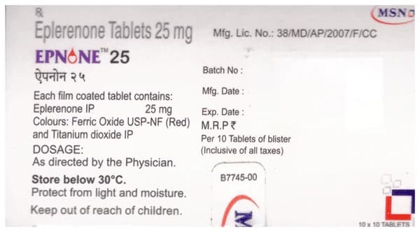 Epnone 25mg Tablet thumbnail 2