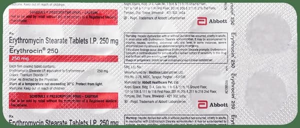 Erythrocin 250mg Tablet