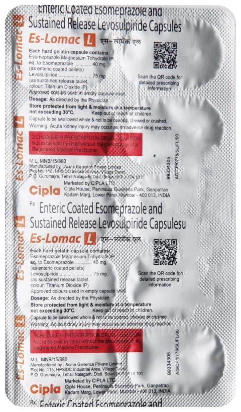 ES-Lomac L Capsule SR