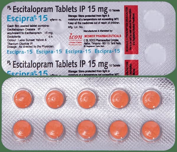 Escipra 15mg Tablet