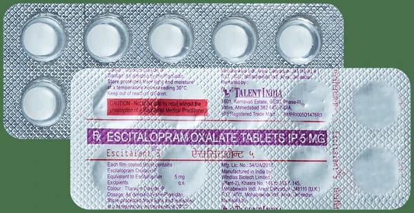 Escitalent 5 Tablet