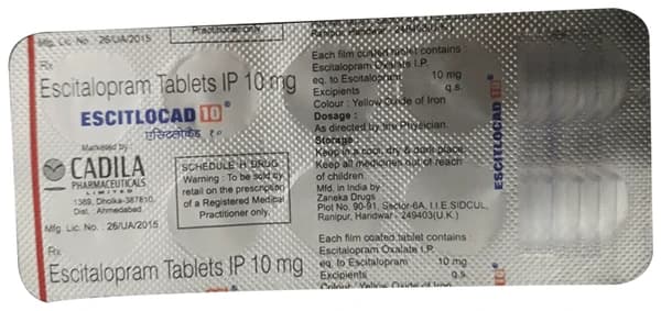 Escitlocad 10 Tablet