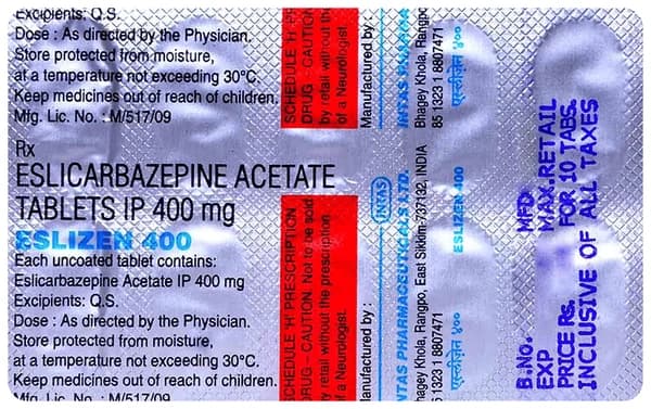 Eslizen 400mg Tablet
